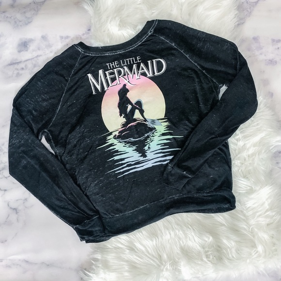 Disney Little Mermaid Raglan - Picture 1 of 4